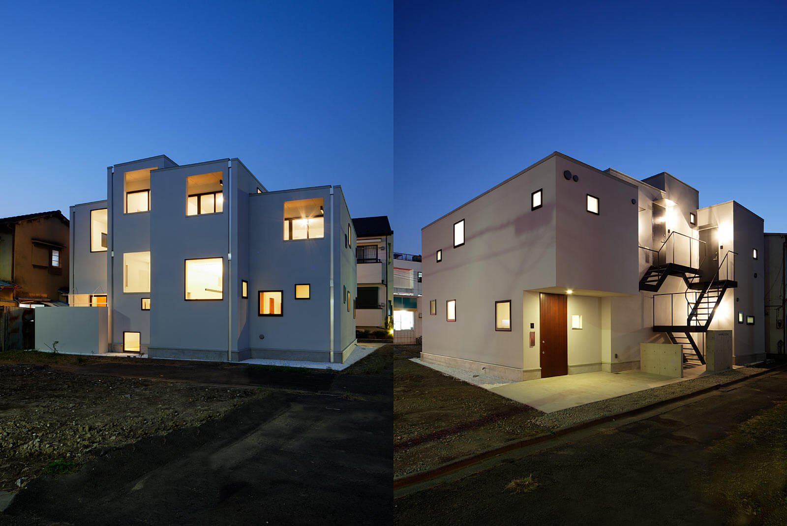 夜の外観|Blocks