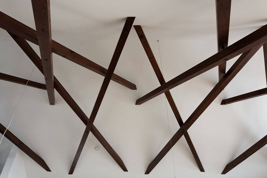 Beams - The beauty of wooden joinery envelops your life.