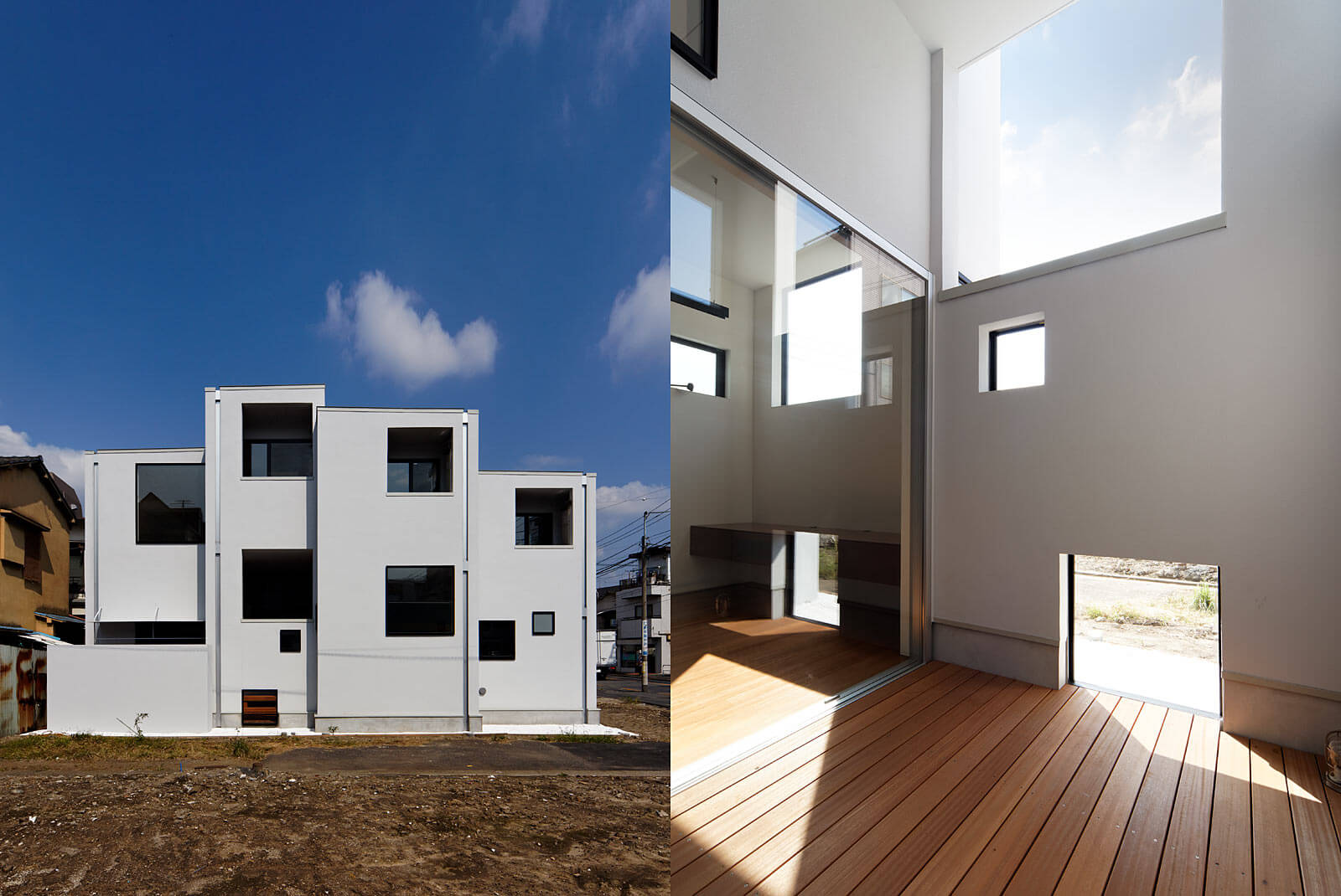 段差が生む賃貸住戸｜Blocks