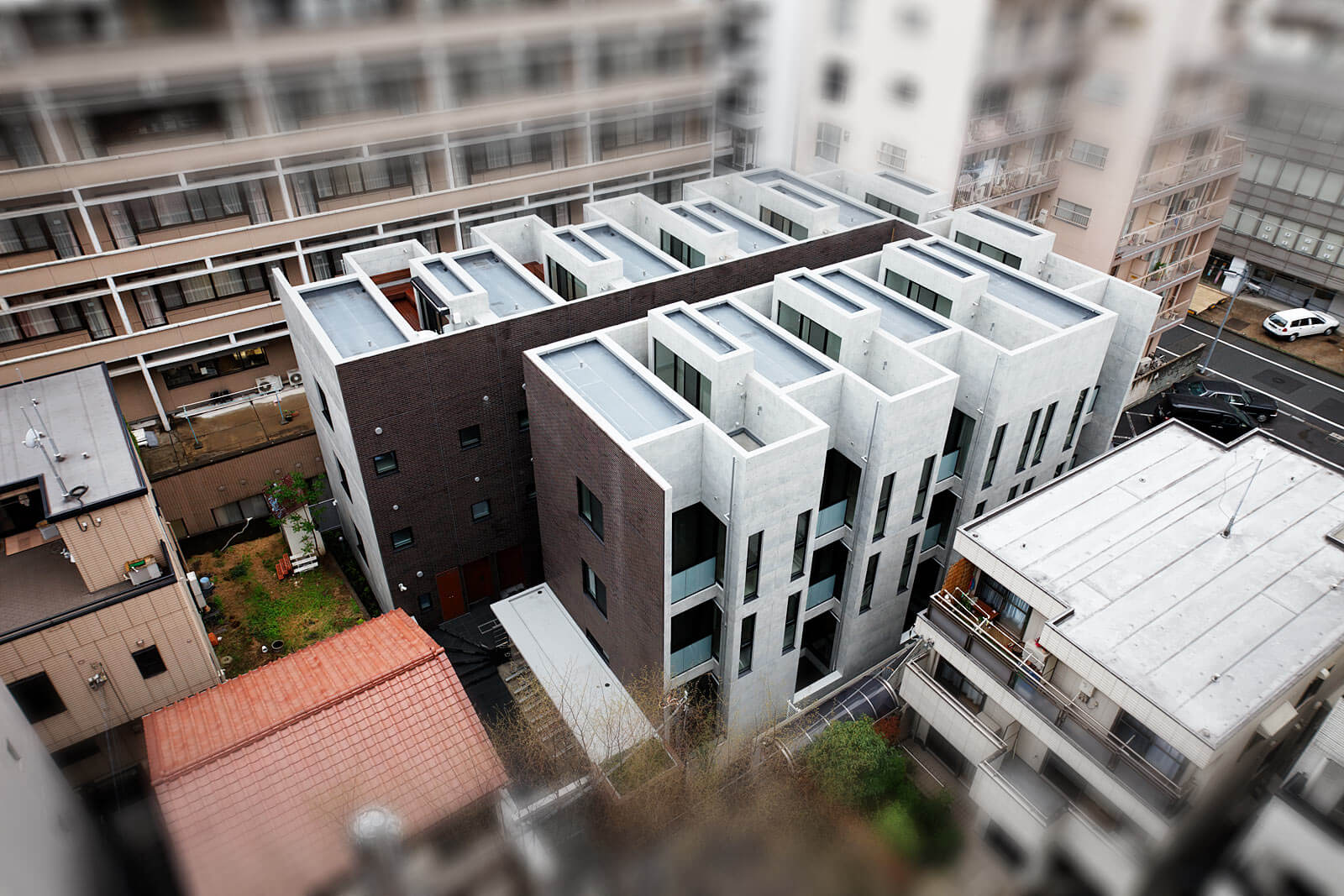 建物全体の構成｜DeuxFle b.a.s.e 南麻布