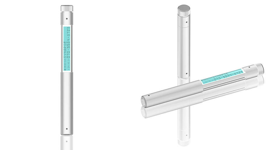 持ち歩きに特化した小型棒状携帯stick phone｜情報家電シリーズ