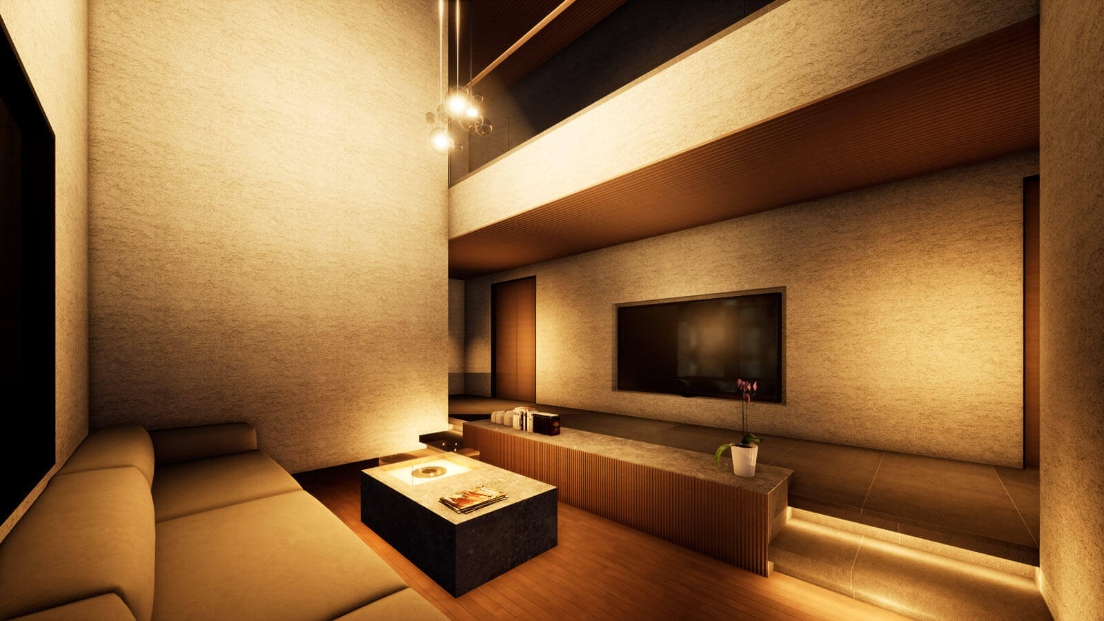 メインリビングルーム｜Puyang Guest House